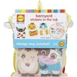 Alex Bath Barnyard Stickers in The Tub, Multicolor