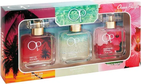 Ocean Pacific 3 Piece Fragrance Gift Collection for Women