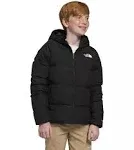 The North Face Boy's Printed Reversible North Down Hoodie Jacket medium