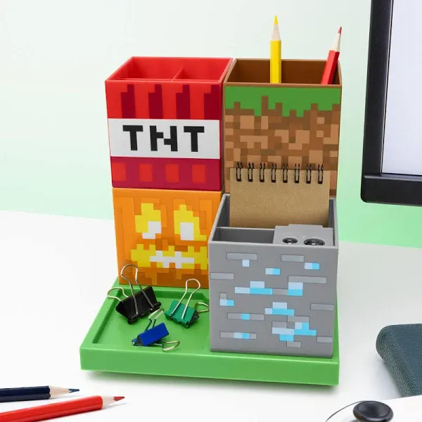 MINECRAFT Minecraft Desktop Organizer