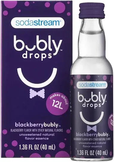 SodaStream Blackberry bubly Drops