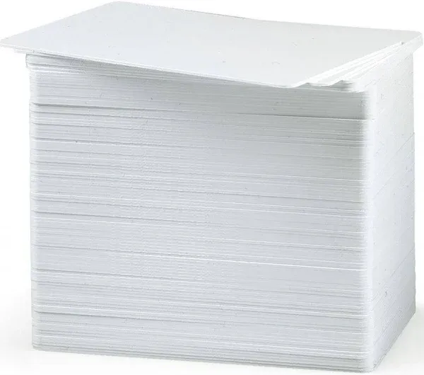 100 Pack - Bodno Premium CR80 30 Mil Graphic Quality PVC Cards