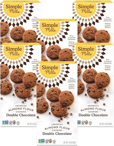 Simple Mills Crunchy Double Chocolate Cookies