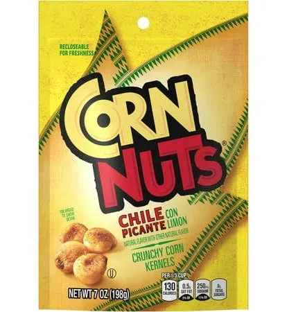 Corn Nuts Corn Kernels Chile Picante con Limon