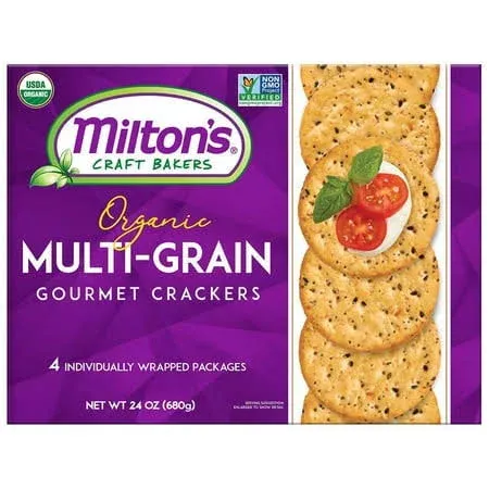 Milton's Organic Baked Crackers (1.5 lbs)