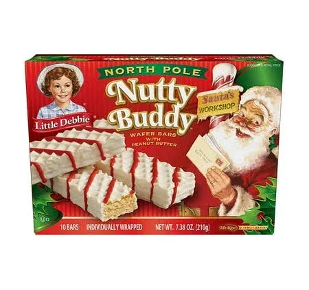 Little Debbie North Pole Nutty Bars