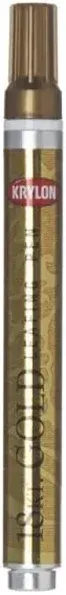 Krylon 18KT Gold Metallic Leafing Pen Paint Marker Chisel Tip 18 Karat