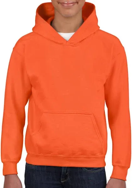 Gildan Boys Heavy Blend Youth Hooded Sweatshirt