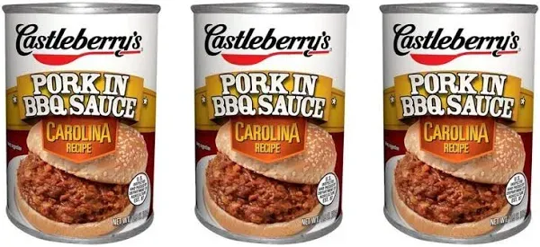 Castleberry's Carolina Recipe Pork in BBQ Sauce