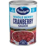 Ocean Spray Cranberry Sauce, Whole Berry - 14 oz