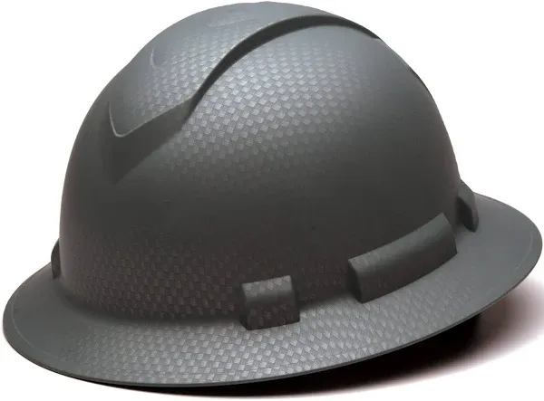 Pyramex HP54123 Matte Silver Graphite Pattern Hydro Dipped Full Brim