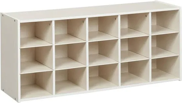 ECR4Kids Streamline 15 Cubby Tray Storage Cabinet