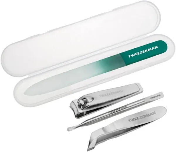 Tweezerman Emerald Shimmer Manicure Kit