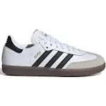 adidas SAMBA Jr. Indoor Soccer Shoes | white |Black| Unisex