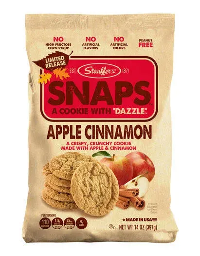 Stauffer's Snaps Apple Cinnamon