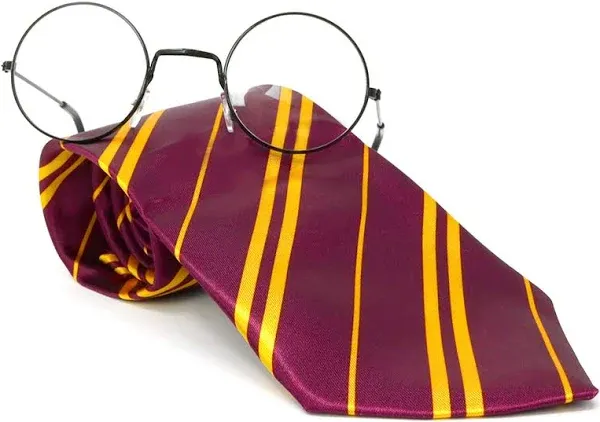 Skeleteen Wizard Glasses and Tie Set