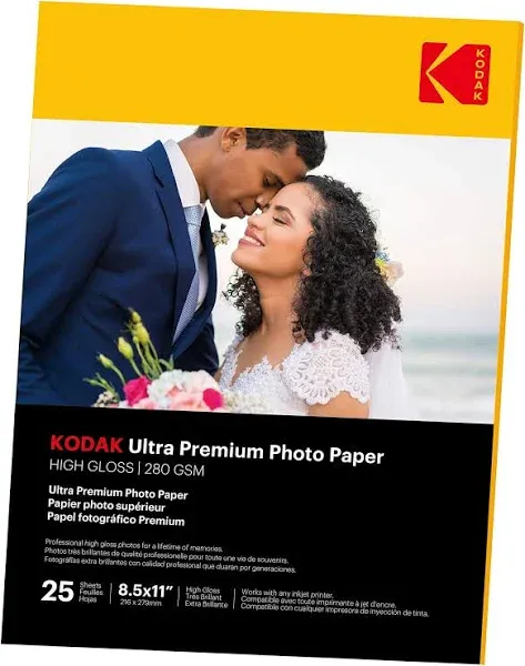 Kodak Ultra Premium Photo Paper 8.5" x 11"