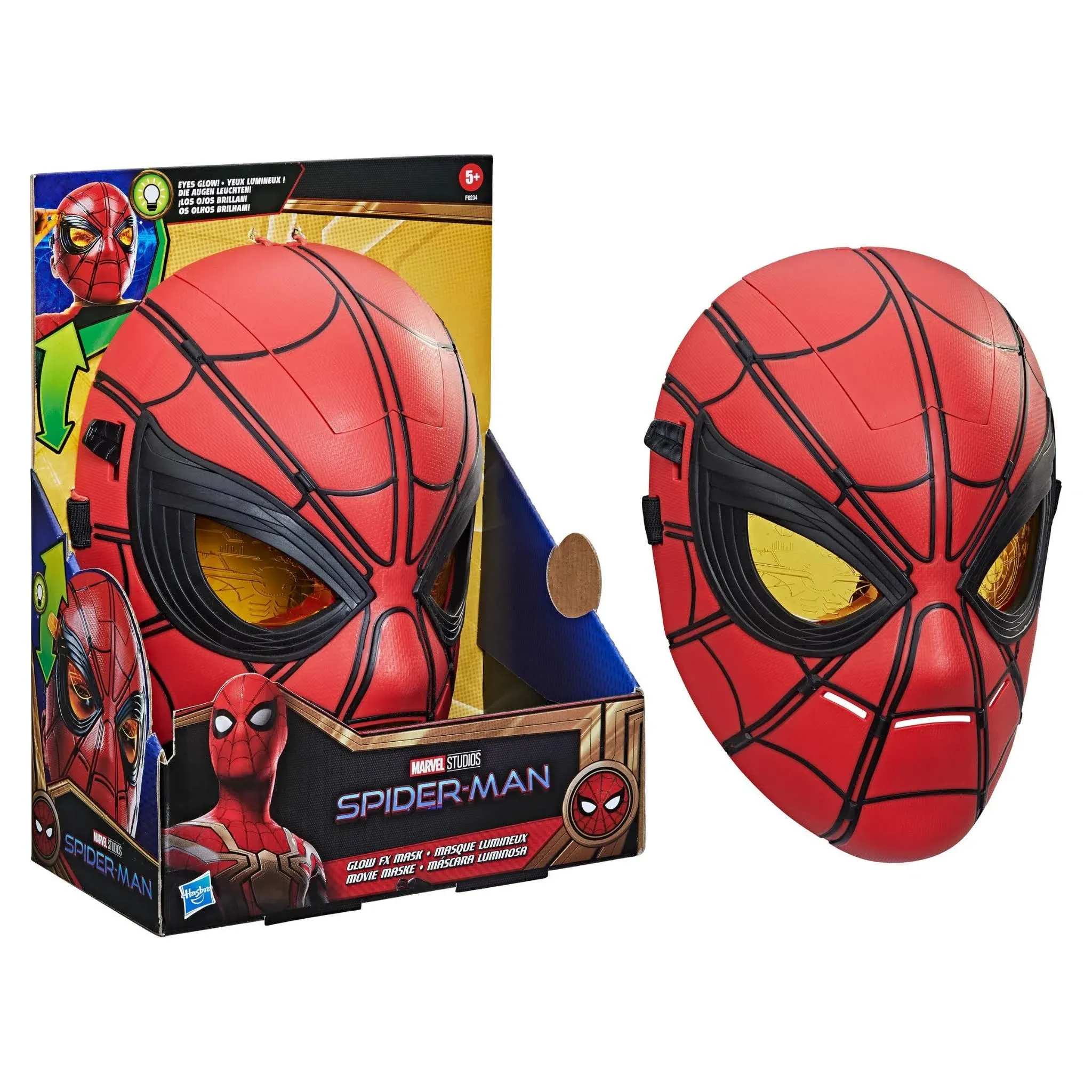 Hasbro Spider-Man: No Way Home Electronic Glow FX Mask