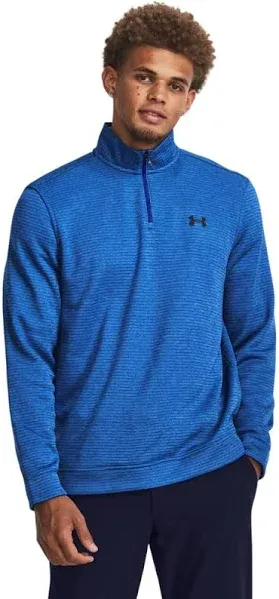 Under Armour Men's L UA Storm Fleece Golf Sweater 1/4 Zip Loose Fit Pullover NEW