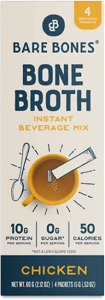 Bare Bones Instant Bone Broth Mix Chicken