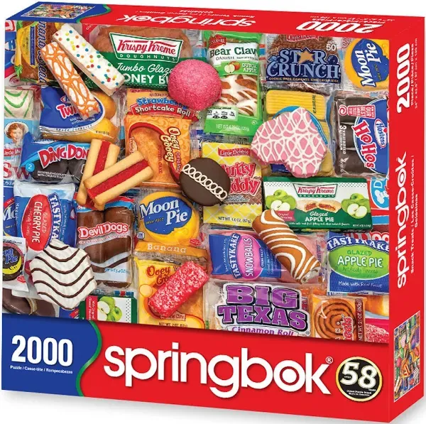 Springbok Snack Treats Jigsaw Puzzle