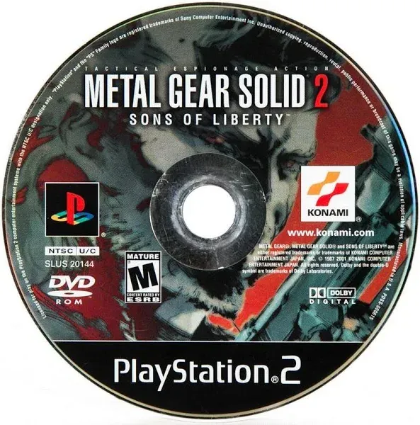 Metal Gear Solid 2 - Sons Of Liberty