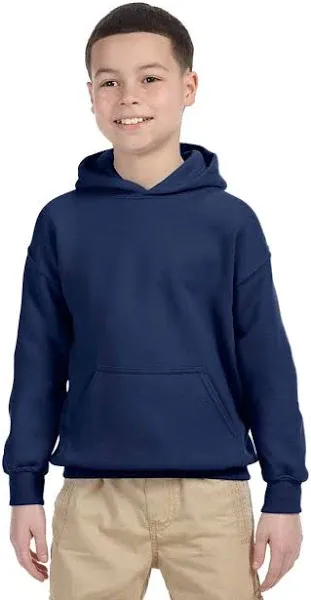 Gildan SF500B: Youth Softstyle Midweight Fleece Hooded Sweatshirt