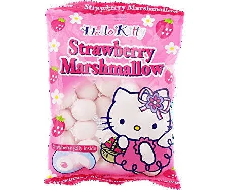 Hello Kitty Marshmallow Strawberry