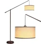 Brightech Hudson LED Floor Lamp in Bronze