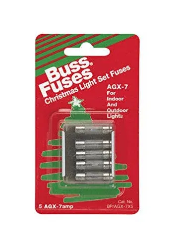 Bussmann BP/AGX-7X5 Christmas Light Fuse