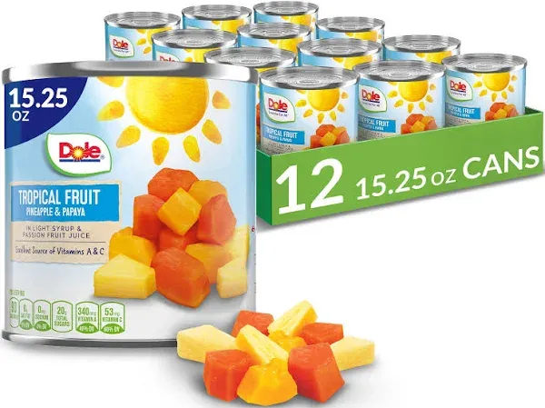 Dole Canned Tropical Fruit