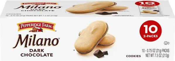 Pepperidge Farm Milano Dark Chocolate Cookies