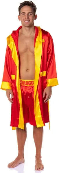 Rocky Balboa Men's Film Movie Satin Robe and Short Set