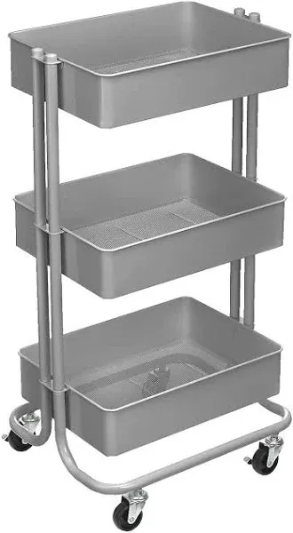 Simply Tidy Lexington 3-Tier Rolling Cart