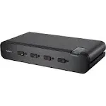 Belkin F1DN104B-3 KVM Switch Box - Black