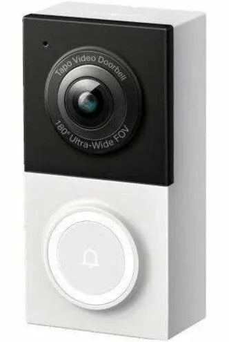 Tapo TP-Link Smart Video Doorbell Camera Wired 2K 5MP Color Night Vision