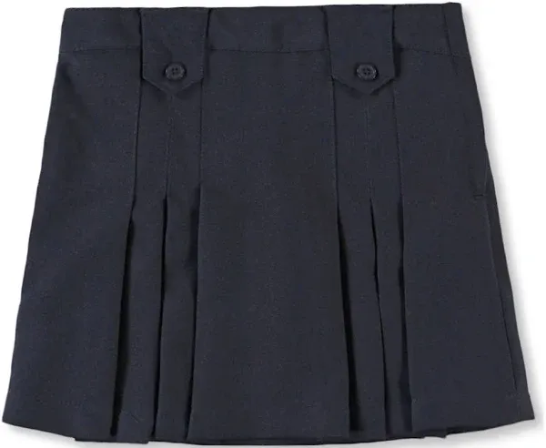 French Toast Big Girls&#039; Pleat and Tab Skirt (Sizes 7 - 20)