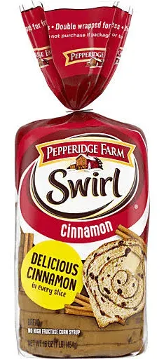 Pepperidge Farm Cinnamon Swirl Bread