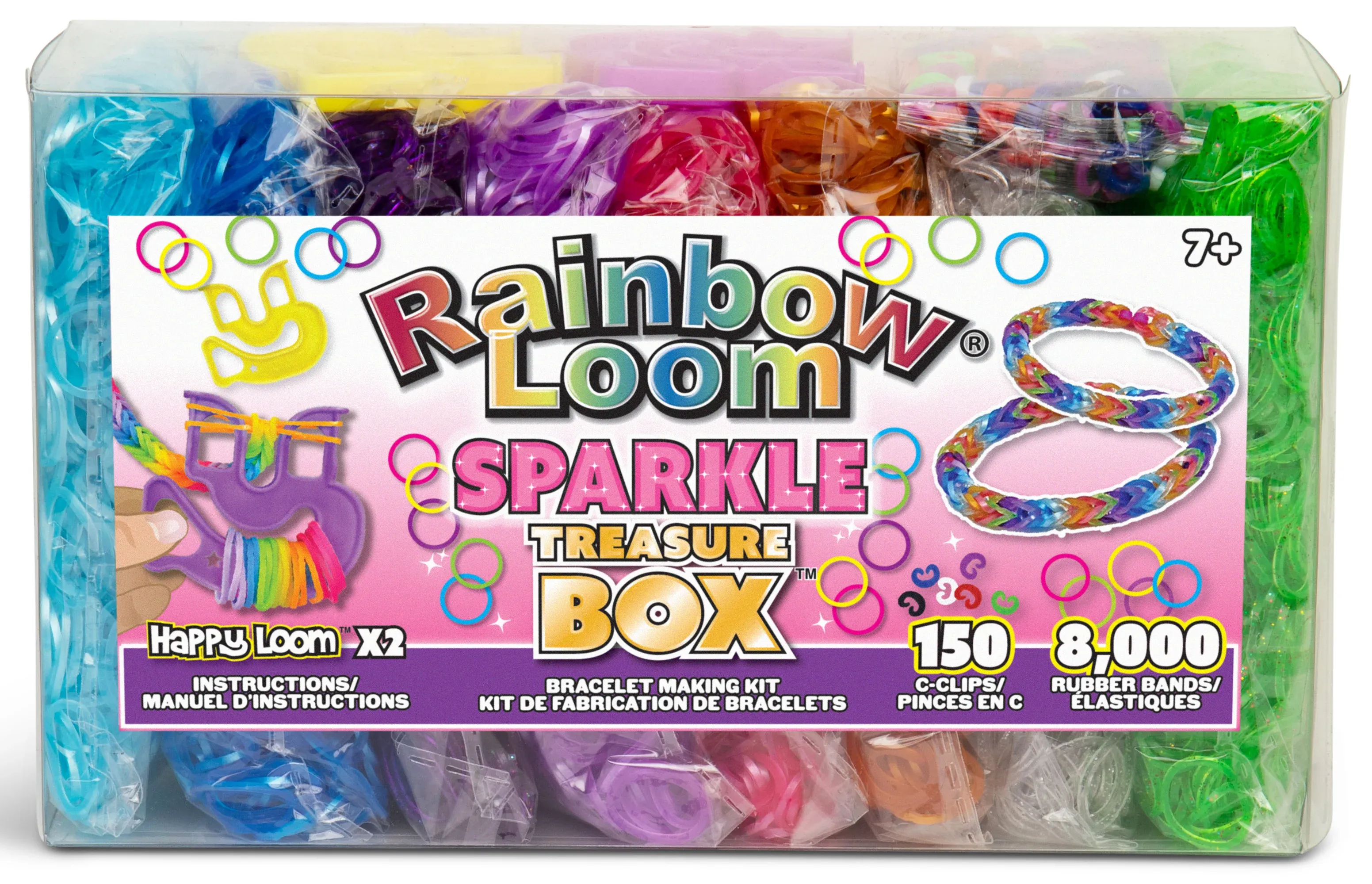 Rainbow Loom Sparkle Treasure Box