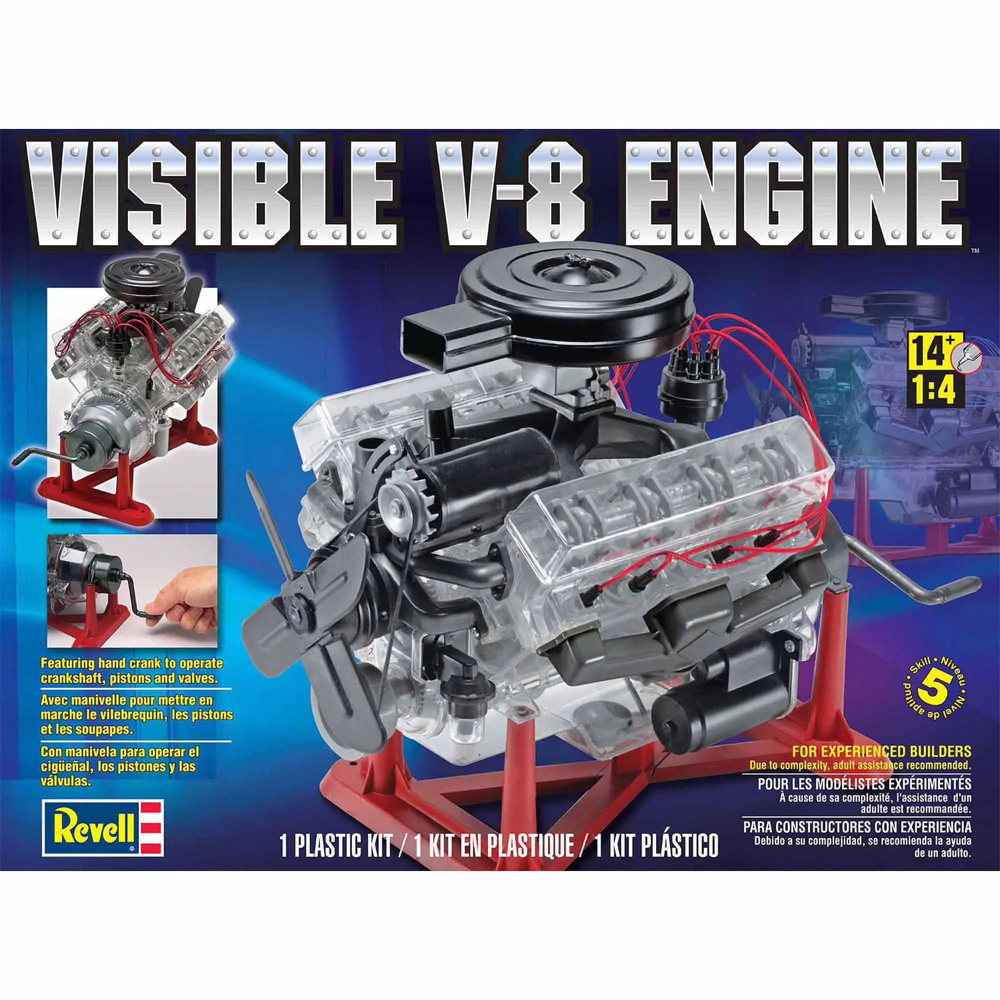 Revell 1/4 Visible V-8 Engine