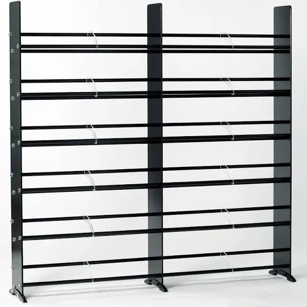 TransDeco Glass CD/DVD Rack