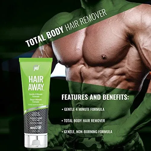 Pro Tan Hair Away Total Body Hair Remover Cream, Boost Smooth &amp; Fresh Skin 237ml