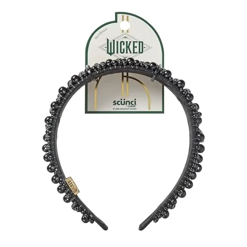 Scünci Wicked Elphaba Pearl Headband