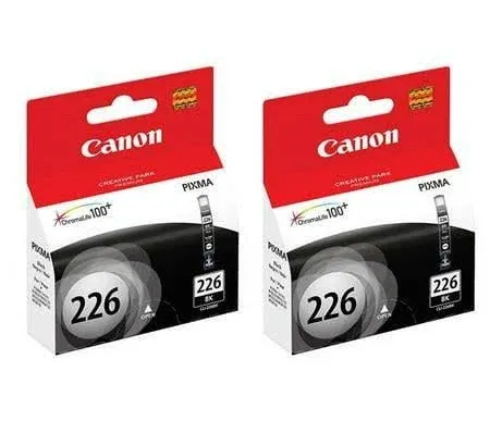 New Canon Pixma 226 BK Black Ink Cartridge CLI-226 Genuine