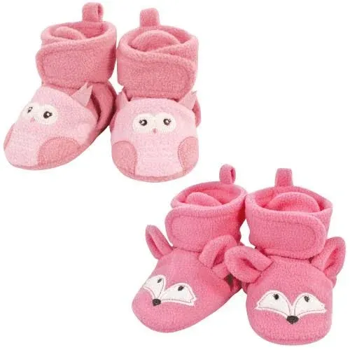 Hudson Baby Animal Fleece Booties