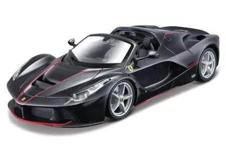 Maisto 1:24 Assembly Line LaFerrari Aperta - Black Large