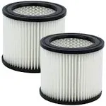 2 Pack Shop-Vac 90398 Small Cartridge Filter Type AA for Wet & Dry Vacuums 903-98 90399 903-99