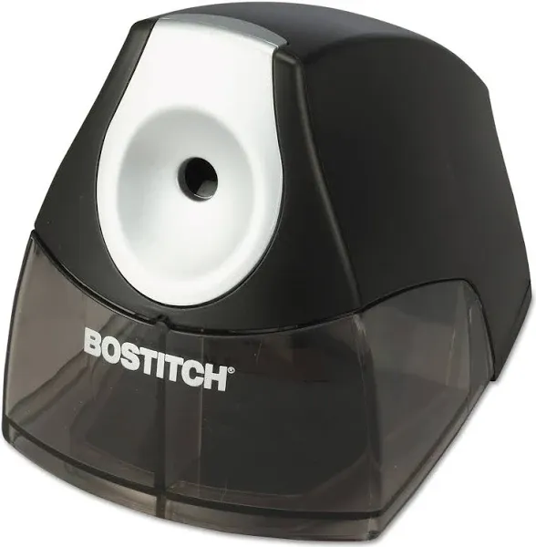 Compact Desktop Electric Pencil Sharpener, Black, Sold as 1 Each Black 