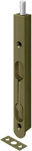 Deltana Hardware FBR SERIES FLUSH BOLTS RADIUS  MORTISE