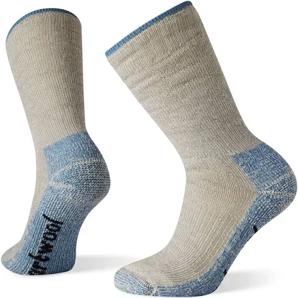 Smartwool Women's Classic Mountaineer Maximum Cushion Crew Socks Light Gray / M